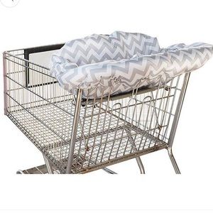 Itzy ritzy shopping cart cover green